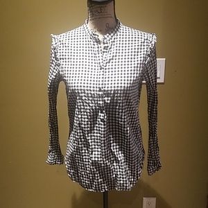 Plaid blouse